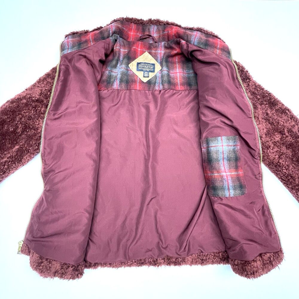 Pendleton Red Sherpa Jacket - image 5